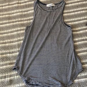 CJLA Blue and White Tank